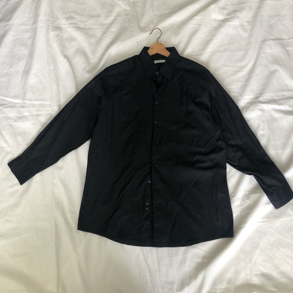 Men’s Black Dress Shirt